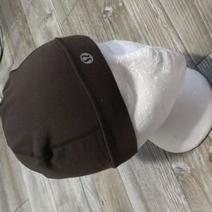 Lululemon Running Beanie Brown